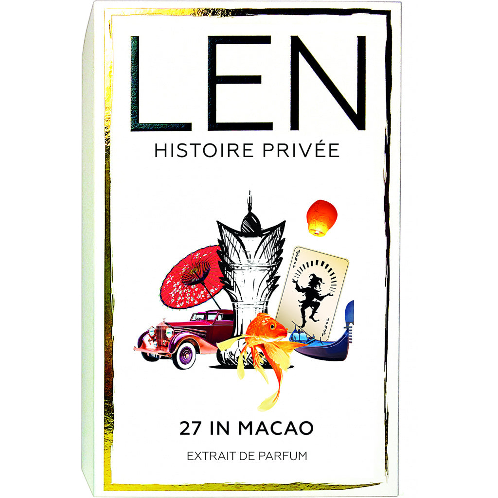 27 in Macao 100ml EXTRAIT DE PARFUM and DISCOVERY SET 7 vials 1,8 ml each in worth 75,00 EURO