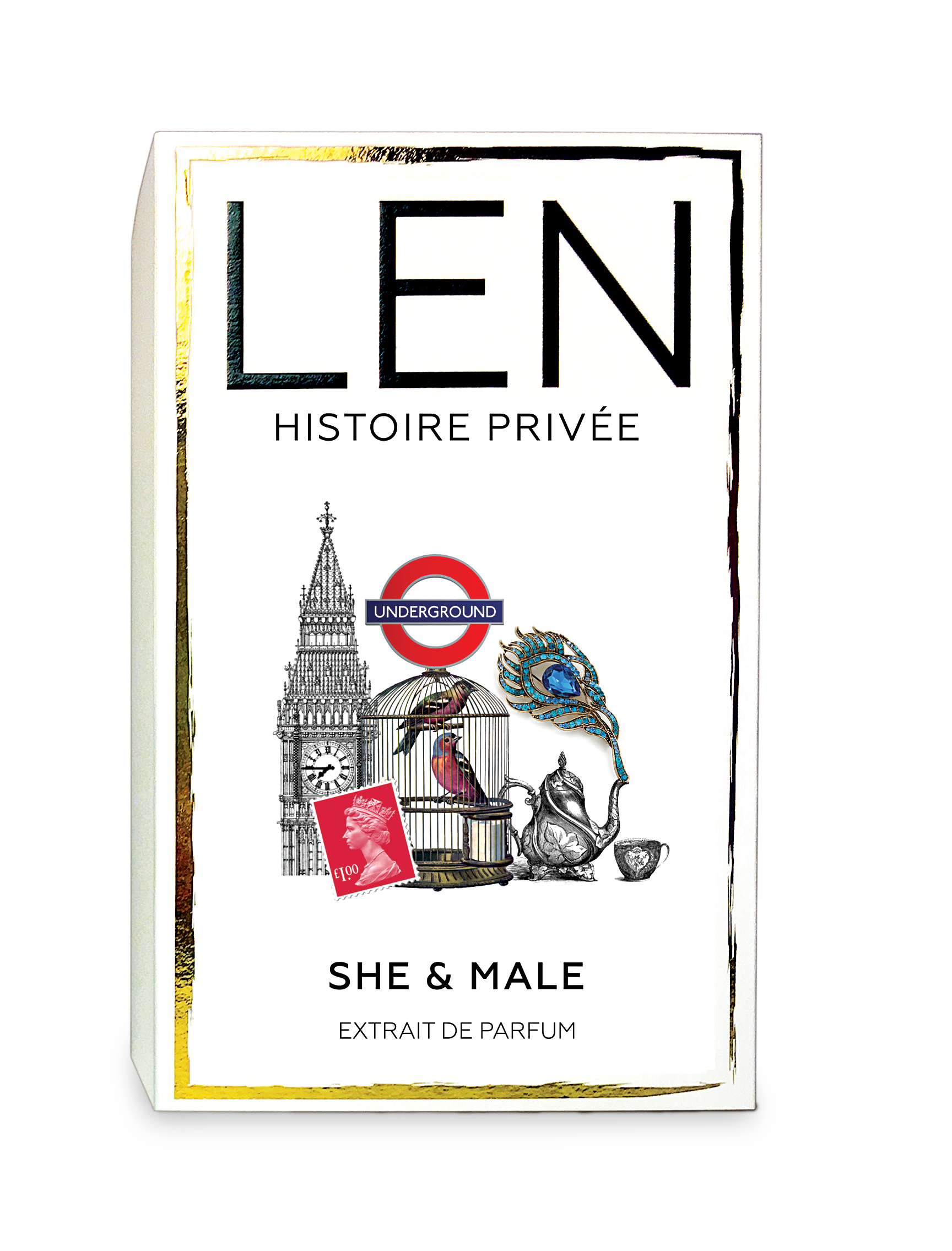 She & Male 100ml and DISCOVERY SET LEN FRAGRANCE 7 pieces each 1,8 ml