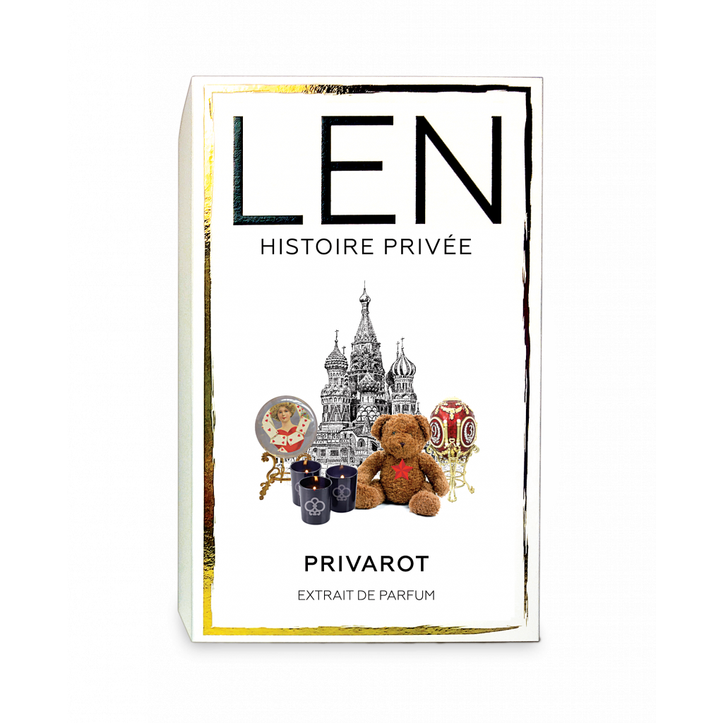 Privarot 100ml and DISCOVERY SET LEN FRAGRANCE 7 pieces each 1,8 ml